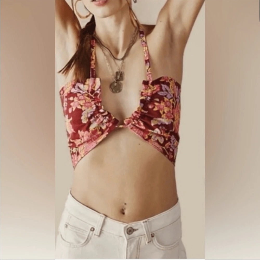 NWT Free People Summer of Love Convertible Bandeau Top - Picture 2 of 6